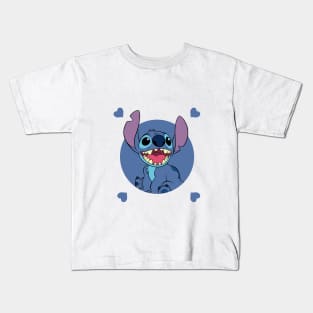 Stitch Heart Kids T-Shirt